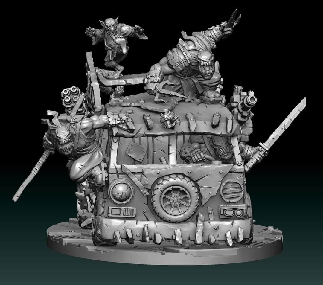 Check out this amazing model from <a href="/PuppetsWar/">PuppetsWar</a> 
Cowabungwaaaagh dudes 😂
