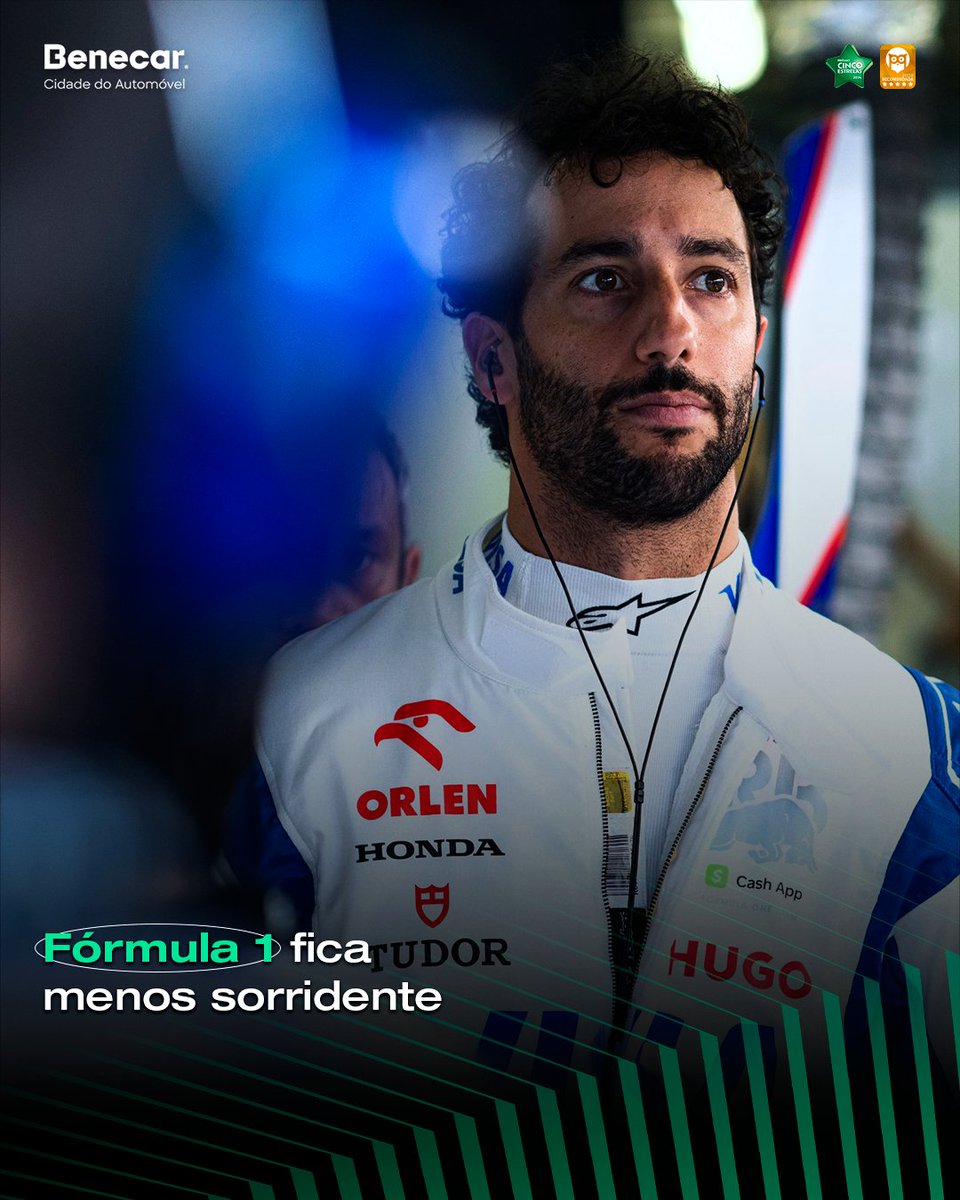 Um sorriso que marcou a história da Fórmula 1, a imagem de marca de Daniel Ricciardo. Com a retirada do piloto australiano, a Fórmula 1 fica menos sorridente. 😔

Saiba mais em 🔗 benecar.pt/noticias/formu…

#DanielRicciardo #F1