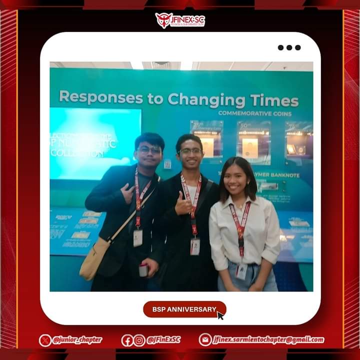 junior_chapter's tweet photo. BSP's 75th Central Banking Anniversary Exhibit 🏢

Check the full post here: https://t.co/kEk2awac4t

#BSP75thCentralBankingAnniversaryExhibit
#JCFAP
#JFinExSC
#ToExcelIsOurGreatestDuty https://t.co/YZEPZmuI1y