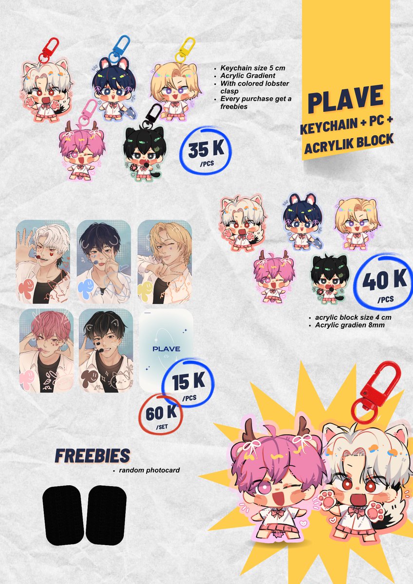 bigmadamee's tweet photo. (RTs and all supports are appreciated!)

Batch 2 Pre Order for #comifuro19

𐙚 Period Pre Order 27 - 7 Oktober 2024
✧ Plave, One Piece, Jujutsu Kaisen
✮ Pick-up n Mail Order

💌 PICKUP : https://t.co/TO2Ykyn8Iq 

💌MAILORDER : https://t.co/JekqOz91eW

Thank you !
#cf19 #cf19catalog #cf19catalogue