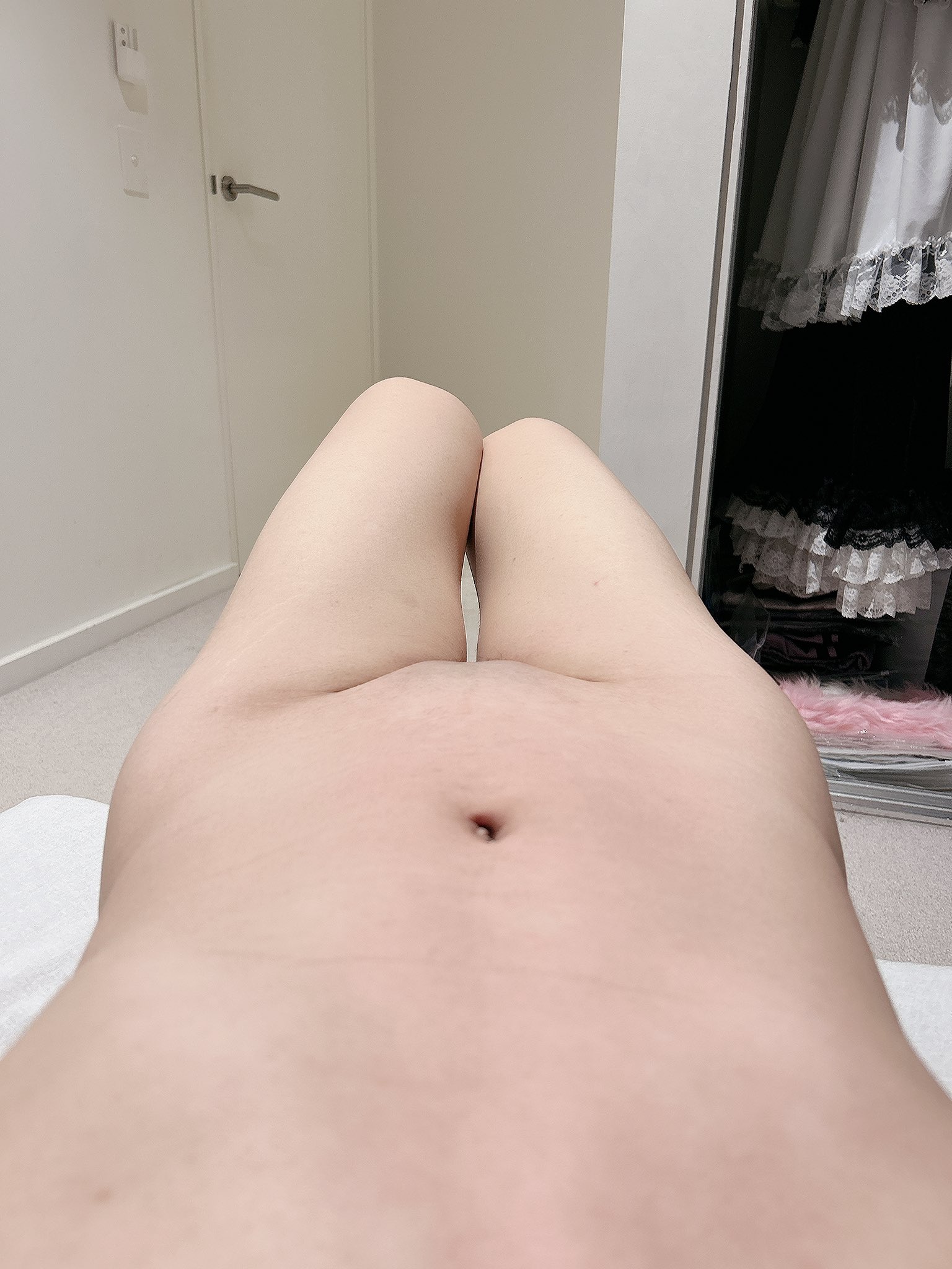 男の娘の裸体 