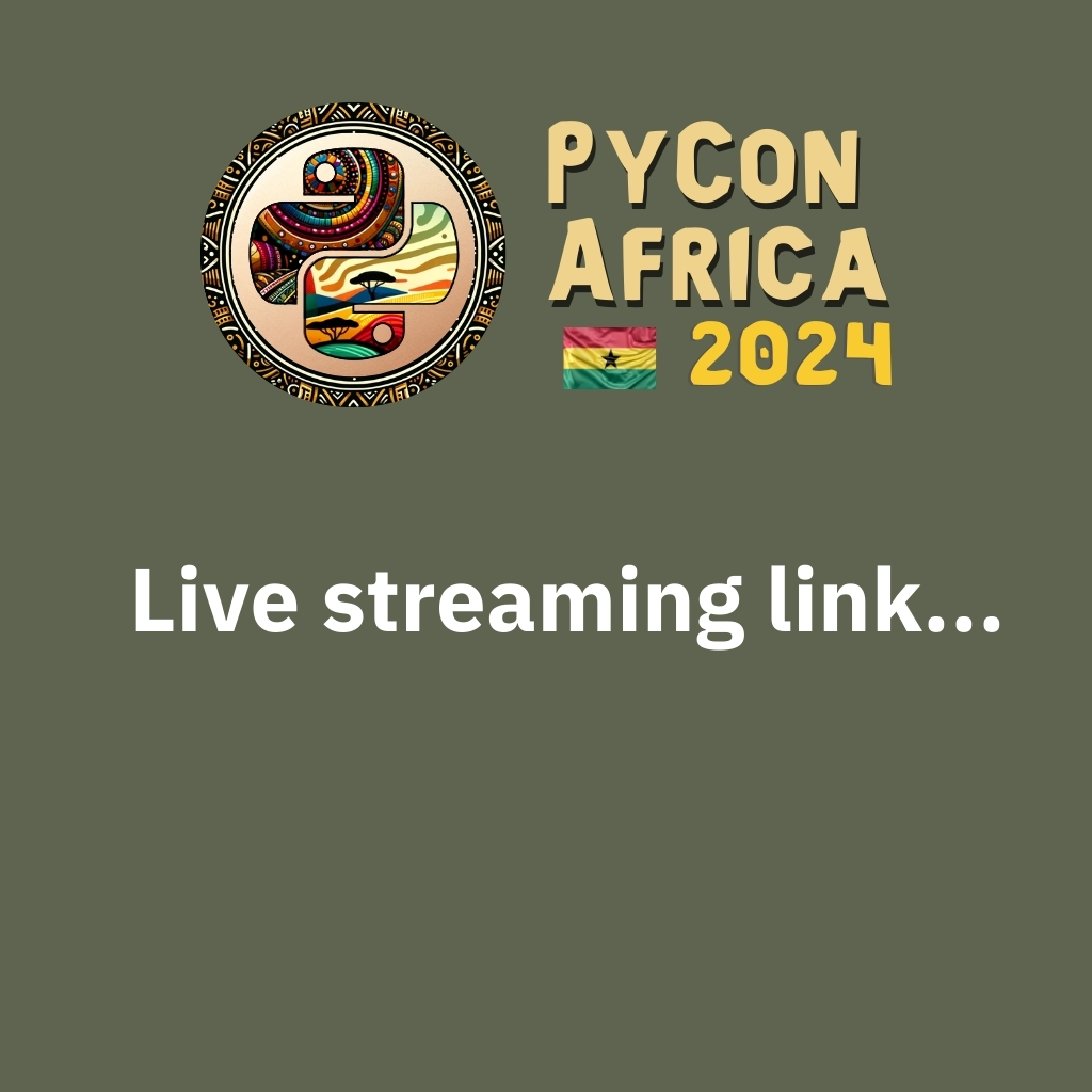 pyconafrica's tweet image. Join our live stream. Share the link with others who couldn't make it: youtube.com/live/hciK5zy2o…
#PyConAfrica2024 #PyConAfrica24