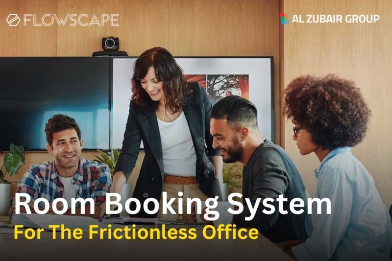 Alzubairgroup's tweet image. Effortlessly manage your office spaces with the Flowscape Room Booking System! 🏢✨
Flowscape’s smart solutions help your team stay productive, ensuring every meeting space is used effectively. 
 #RoomBooking #WorkspaceOptimization #HybridWork #OfficeEfficiency #SmartTechnology