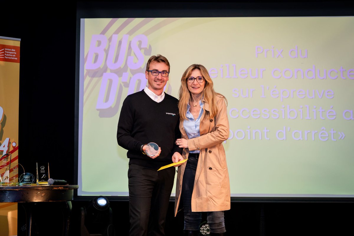 UTP_Fr's tweet photo. 🏆 Les gagnants de la 22e édition du #BusdOr 2024 :
🔸 Prix du meilleur conducteur & Prix du conducteur le plus expérimenté (parmi les finalistes) : Bruno HERBIN @STAS_Officiel
🔸 Prix du 2è meilleur conducteur & Prix du conducteur le plus jeune (parmi les finalistes) : Tanguy BAPTISTE @KeolisLille
🔸 Prix du 3è meilleur conducteur : Maxime MALBAUT @transdevFR Calais
🔸 Prix du 4è meilleur conducteur : Stéphane MOREL #RATPDev Creil
🔸 Prix du 5è meilleur conducteur : Giovanni VIAENE #STABUS
🔹 Prix de la meilleure conductrice : Coralie CLAVAUD @groupekeolis Nevers
🔹 Prix de l’accessibilité : David HELD de #RATPDev La Roche-sur-Yon
🔹 Prix du développement durable : Jean-Baptiste MAUGER @groupekeolis Tarbes