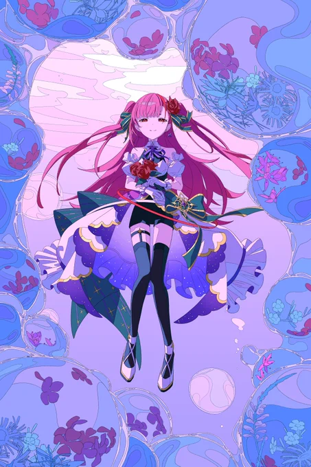 焔魔るりさんのお誕生日グッズにて、こちらのイラストでお手伝いさせていただいております!既に受注が開始されているそうですので、引用元からチェックしてください～お誕生日おめでとうございました 