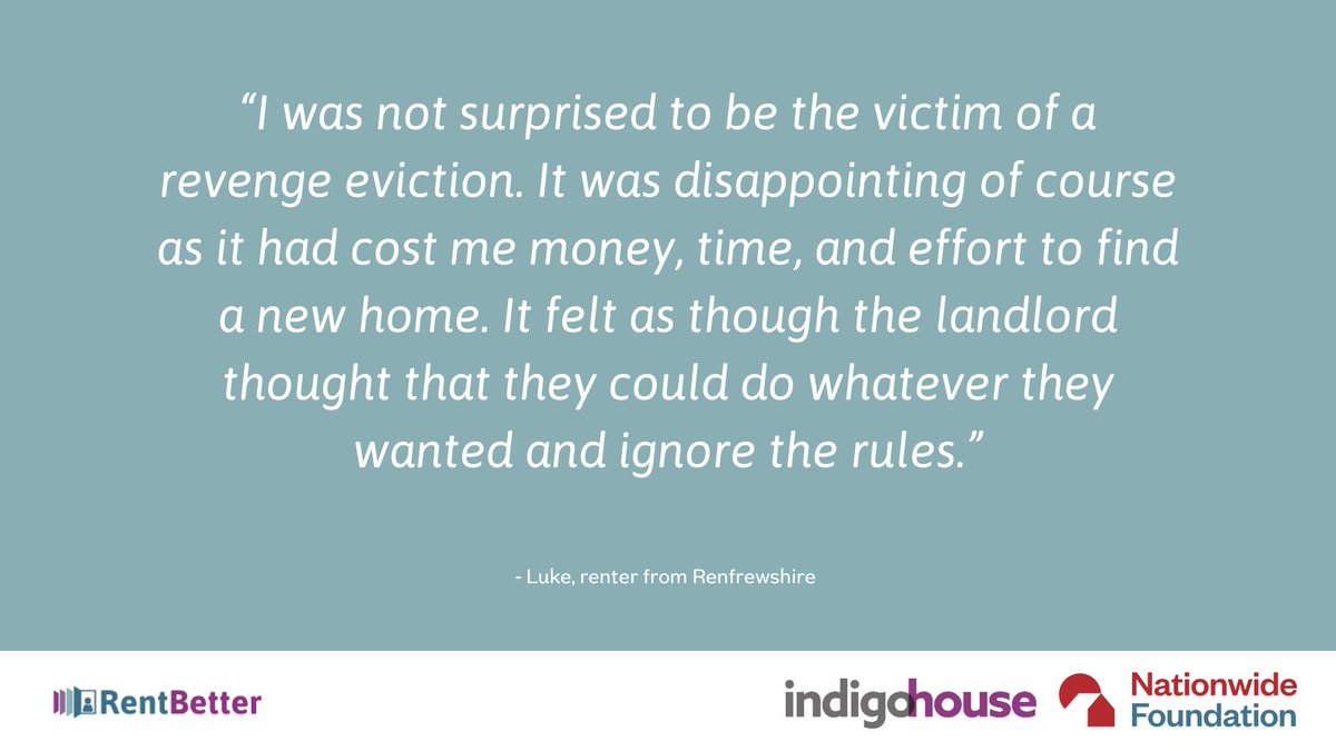 After complaining about poor conditions in his home, Luke's landlord unlawfully evicted him. And he's not alone.

New <a href="/rentbetter_nf/">RentBetterNF</a> research into the impact of private rented sector legislation offers vital learnings for policymakers at a critical time: nationwidefoundation.org.uk/groundbreaking…