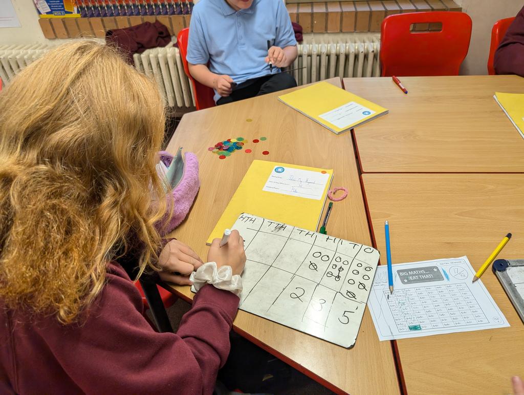 The pupils in Blwyddyn Chwech are using different resources and methods to explain the concept of subtraction and why we exchange.
#solvingproblemsandsharingideas