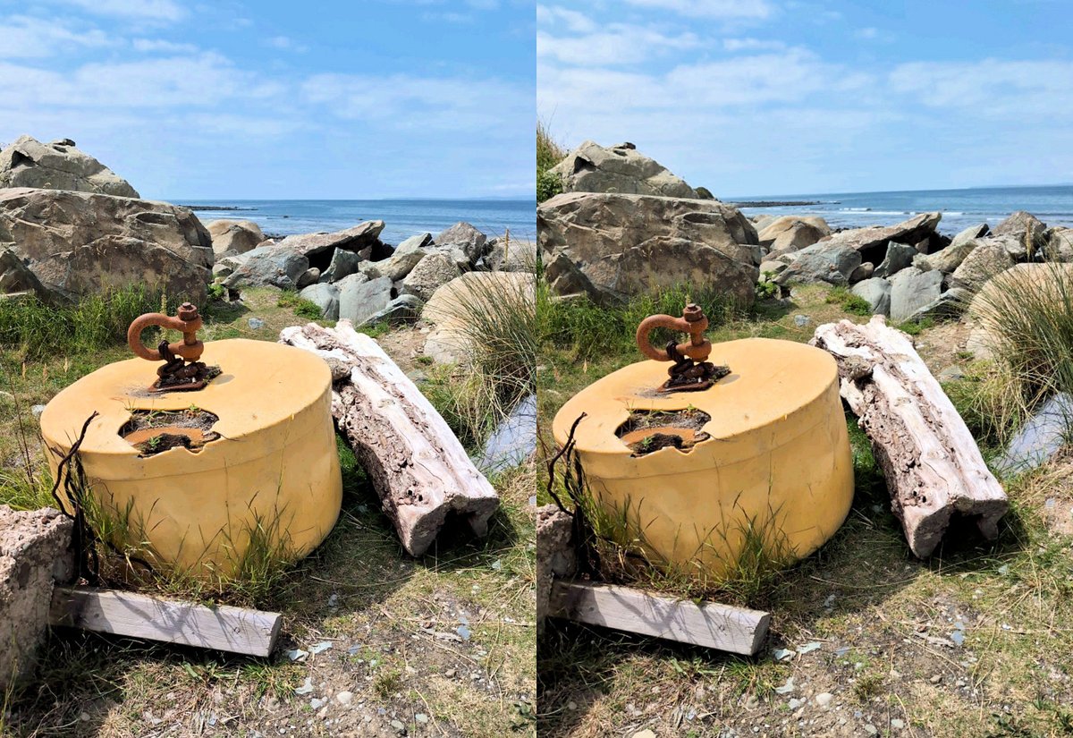 Parth3D's tweet photo. Oh buoy, oh bouoy, oh boy (insert feeling of deja-vu here), oh buy, oh buoy - there, who says I can't spell bouy ๐ #3D #stereoscopic #shellisland #wales https://t.co/ci2xouxXpH