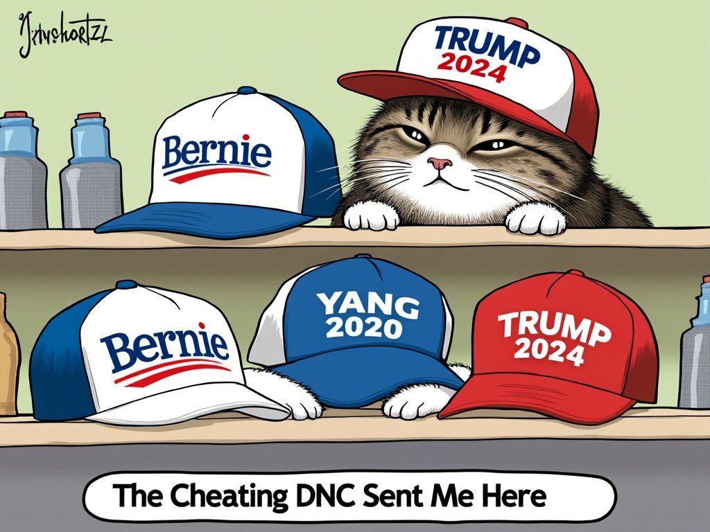 JDoza1's tweet photo. @TaraBull808 Never thought I'd be #MAGA, but the #CheatingDNC sent me here. #Trump2024
@BernieSanders @AndrewYang @realDonaldTrump https://t.co/xK9yc57jpW