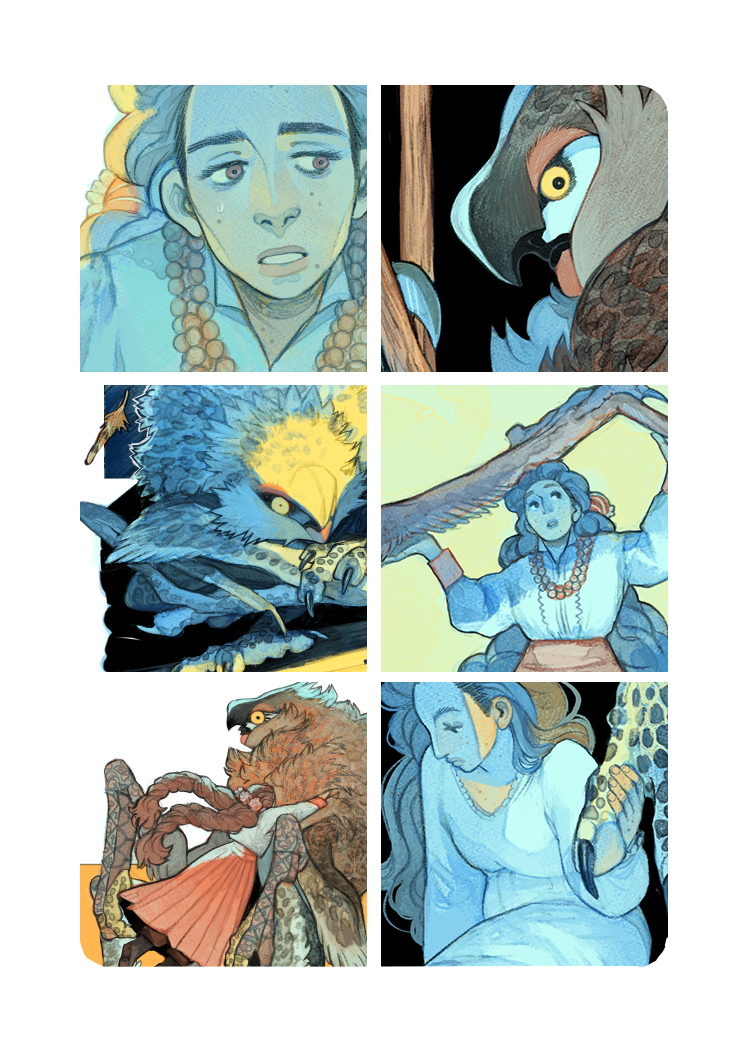 verface's tweet image. less than a week till SBCF'24, where I will be debuting a new comic!
SACRED BODIES is a story about what different people/s see as taboo, and the socio-cultural lines that delineate propriety and deviancy. Also there's bird monster people, wow