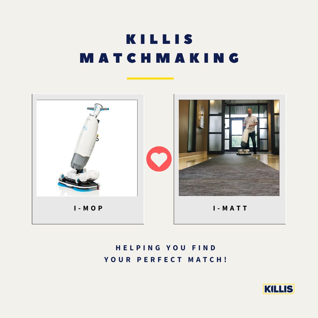 TLKILLIS's tweet image. Looking for easy-to-use matting? Meet i-matt and i-mop! 💖🧼

✨ i-matt: Stays put for 12 weeks, fast absorption, 92% less eco-impact.
✨ i-mop: Cleans 70% faster, uses less water, and dries floors instantly.

Make cleaning a breeze! 💪✨

#cleaning #killis #cleaningsolution