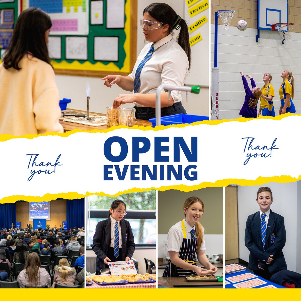 OPEN EVENING SUCCESS

We had an amazing time last night meeting so many new faces and welcoming you all into our Academy - we hope you had a great time! Huge thank you to all our staff and our incredible students for everything you did to make the event such a success.