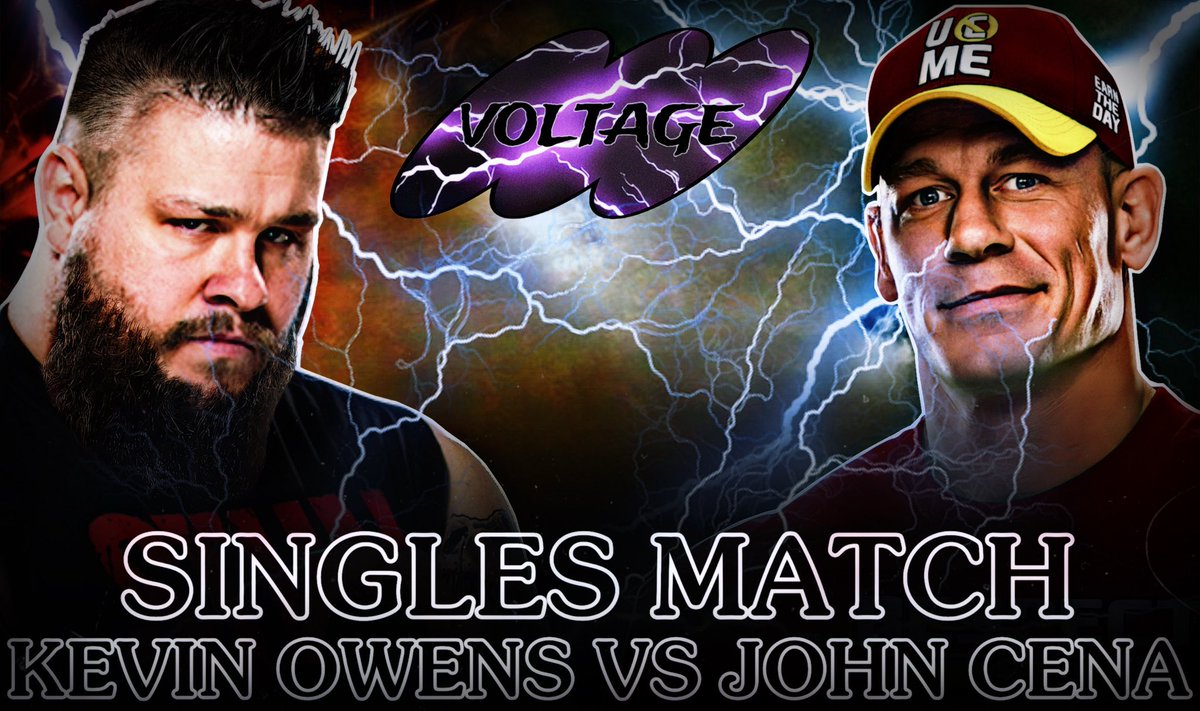 Next!

Kevin has a big upcoming match on Ferocity: Uproar but for now he looks to take out one of SZN’s up and coming talents in John Cena!

Kevin Owens <a href="/WillTheMan100/">Willy Man 🔥💯</a> 

Takes On

John Cena @Bejewel_13Tay