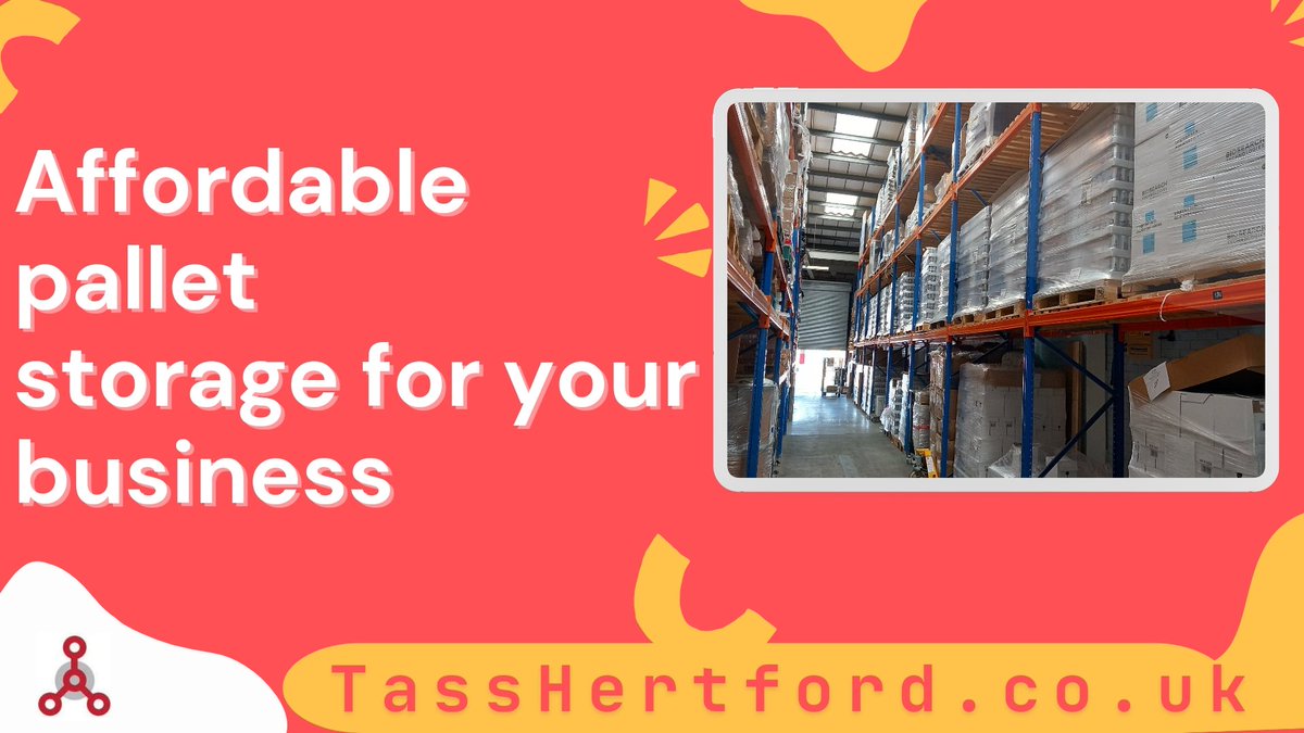 TASSHERTFORD's tweet image. Looking for reliable pallet storage with a personal touch? Tass Hertford has you covered! Special rates for charities &amp;amp; expert storage solutions. WhatsApp/call us : 07392 950876 for more info #PalletStorage #CharitySupport #Hertfordshire #Logistics #TassHertford #StorageSolutions