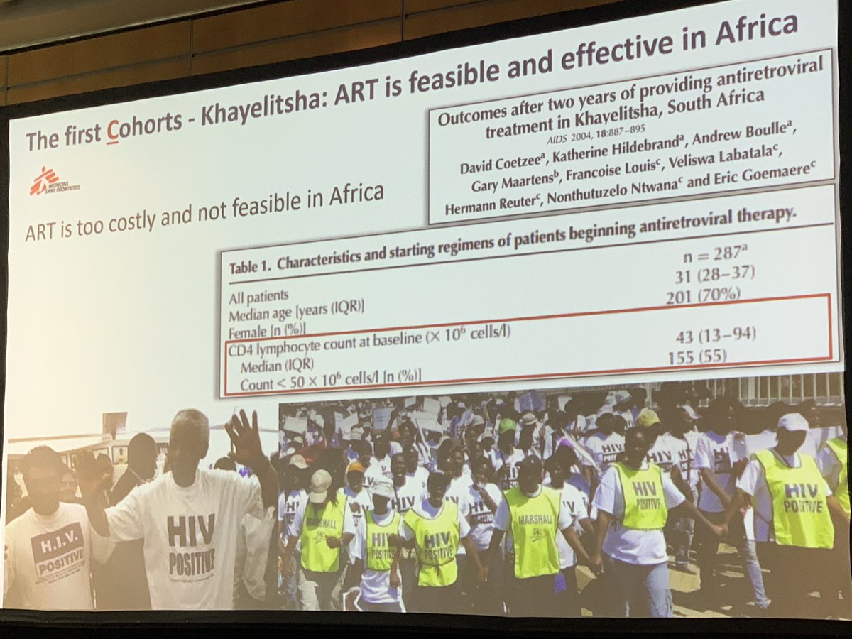 nicolamlow's tweet image. C is for #cohort #collaborations and #comparisons and #causal

Mary-Ann Davies and the story of Cs in #HIV cohort studies. And important to start from the beginning, when ART was actually thought to be too costly and unfeasible.

#WCE2024
@iedea_sa @eggersnsf