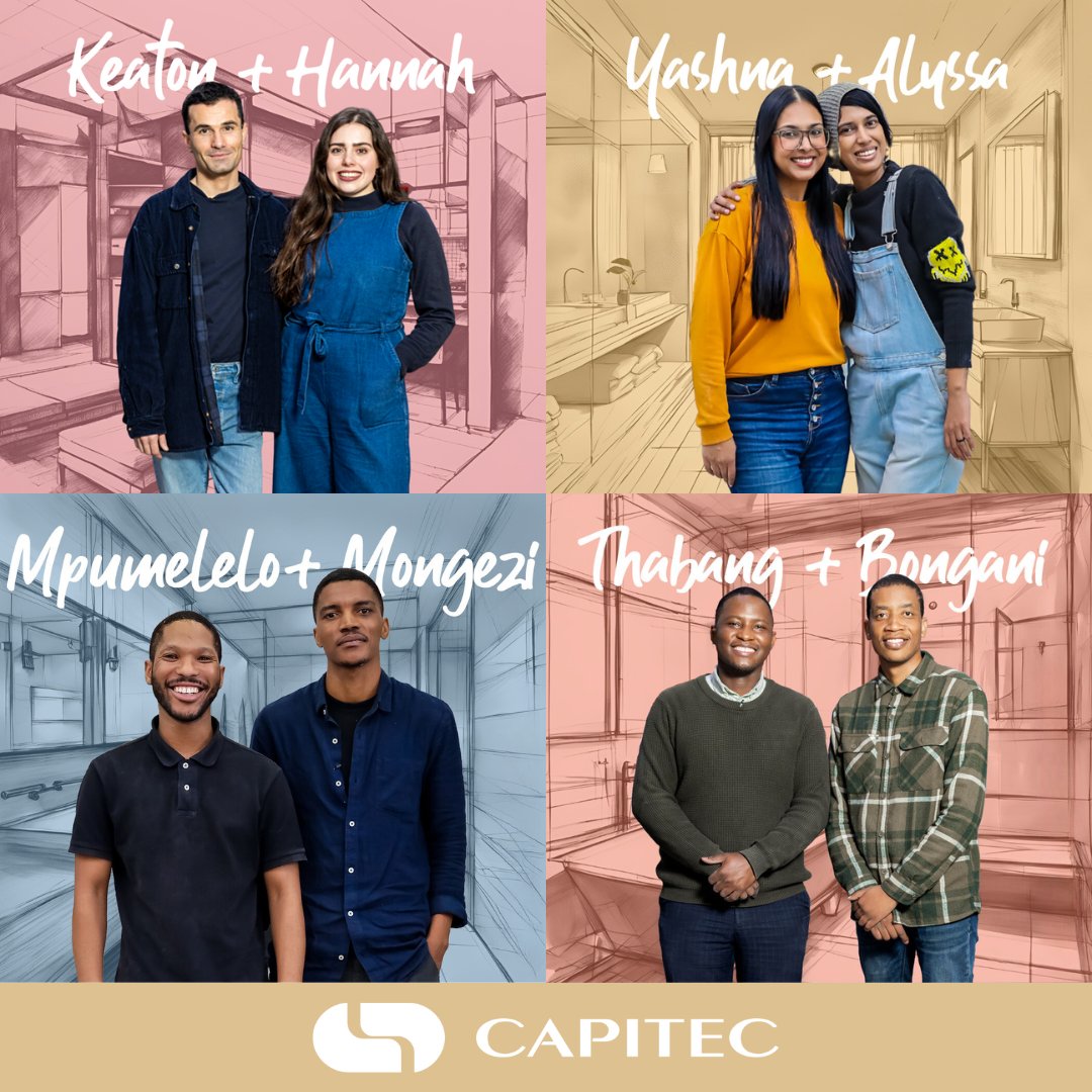 MyDesignRulesTV's tweet image. 💥 Wanna win R5 000 cash? 💥 🛁✨
RT this competition post &amp;amp; tell us whose bathroom you loved best with the hashtags #MyDesignRules &amp;amp; #Capitec 🎉 You could walk away with R5K, thanks to @CapitecBankSA.
Competition ends on 13 Oct, T's &amp;amp; C's apply. bit.ly/3XzSe2I