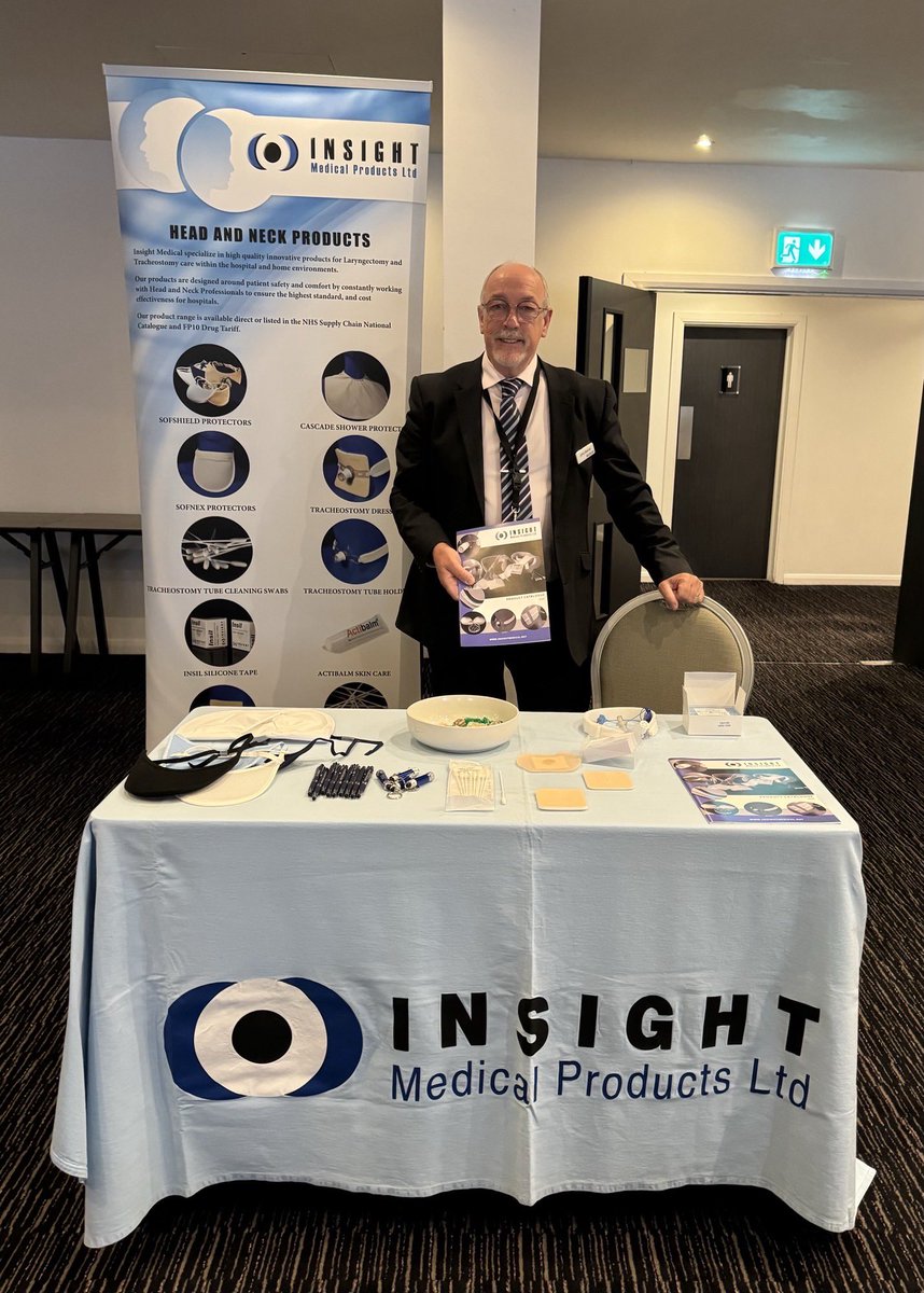 Over at <a href="/BAHNOOfficial/">BAHNO Head & Neck</a> H&amp;N Cancer Conference, South West Region, at China Fleet Country Club in Saltash, Cornwall…. 

Is our Sales Manager <a href="/johnw_warner/">John Warner</a> showcasing our Head and Neck Product Range 

👤 #HeadandNeck #MedicalDevices