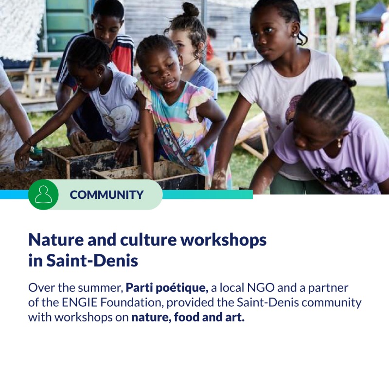 ENGIEgroup's tweet photo. ☀️Summer at @FondationENGIE means making a difference! Check out our summer highlights and the impact we’re creating! 👇

#WithENGIE