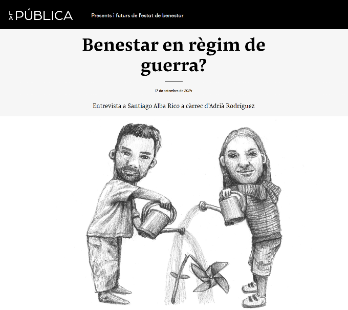 “No sé si la UE se n’adona del que està en joc a Palestina. Està en joc la vida de milers d’éssers humans amb noms i cognoms. Però també que Europa sigui una potència més o menys democràtica”

Entrevista a Santiago Alba Rico <a href="/SantiagoAlbaR/">Santiago Alba Rico</a> per <a href="/adriaral/">adriaral</a>
lapublica.net/articles/benes…