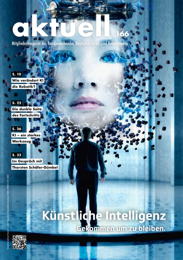 bdvb_ev's tweet image. Anlässlich  unseres Jahresthemas widmen wir uns in der letzten Ausgabe des bdvb aktuell in diesem Jahr ausführlich der Künstlichen Intelligenz!

Entdeckt spannende Beiträge von Experten und die neuesten Entwicklungen, die die KI-Welt gestalten.

➡️epaper.koellen.de/bdvb/166/