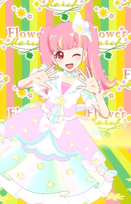 ガソリン入れるついでにアイプリ!!ずっと欲しかったコーデ手に入れたぞー!どえらい可愛くない!? ໒꒱·̩͙ 
