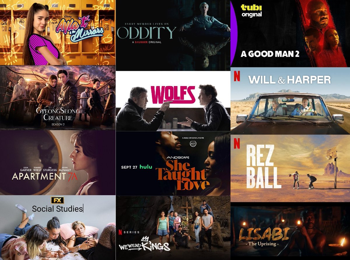 NoReruns's tweet image. On TV Tonight: noreruns.net/2024/09/27/wha… #Apartment7A #Wolfs #SocialStudies #AGoodMan2 #Oddity #WillAndHarper #WeWereKings #RezBall #LísàbíTheUprising #GyeongseongCreature #SheTaughtLove #AylaAndTheMirrors #DatelineNBC premieres #PSICops