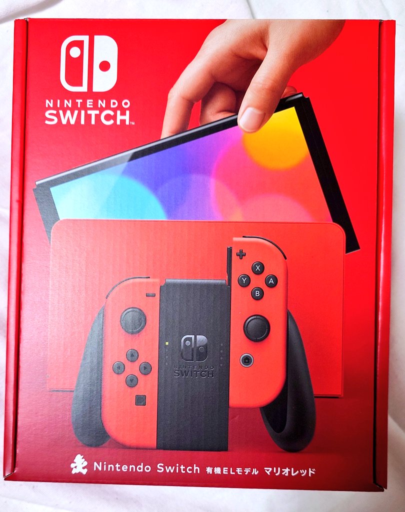 24時間以内発送Nintendo Switch有機EL マリオレッド Nintendo Switch