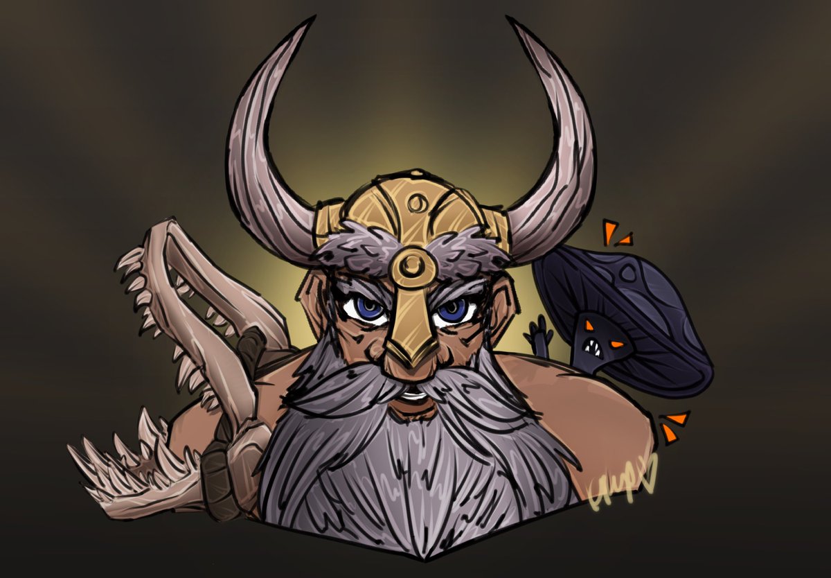 Portraits completed recently for a couple guildies 💜💛