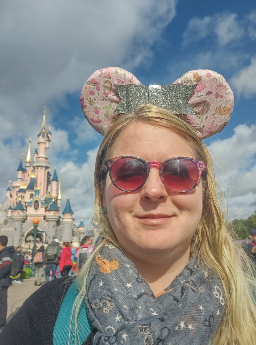 Finally some sun after a rainy day yesterday #disneylandparis