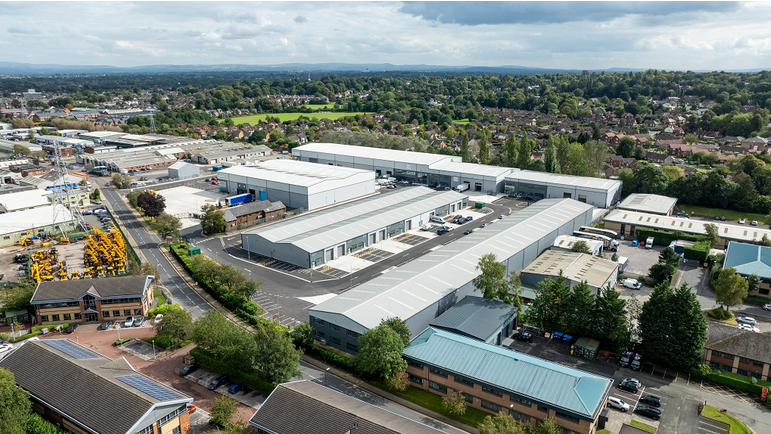 Network Space Developments is offering to market the 206,100 sq ft Broadheath Networkcentre industrial estate in Altrincham. Seeking offers northwards of £43m, a purchase at this price would reflect a net  initial yield of 5.5% and capital value of £209/sq ft. B8RE LTD are agents