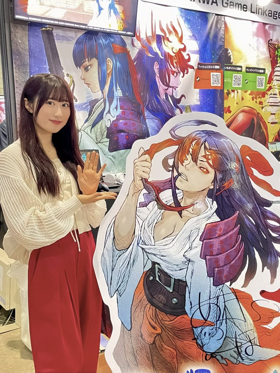 東京ゲームショウ2024  『深 四のの目 -陰陽の巫女-』のブースを訪問してきました✨
 
実際にゲームをプレイ＆パネルにサインもさせていただきました！！発売が待ち遠しい💭

ブースは9ホールW35(09-W35)です！
みなさまもぜひお立ち寄りください〜！

#深四のの目 #東京ゲームショウ #TGS2024
