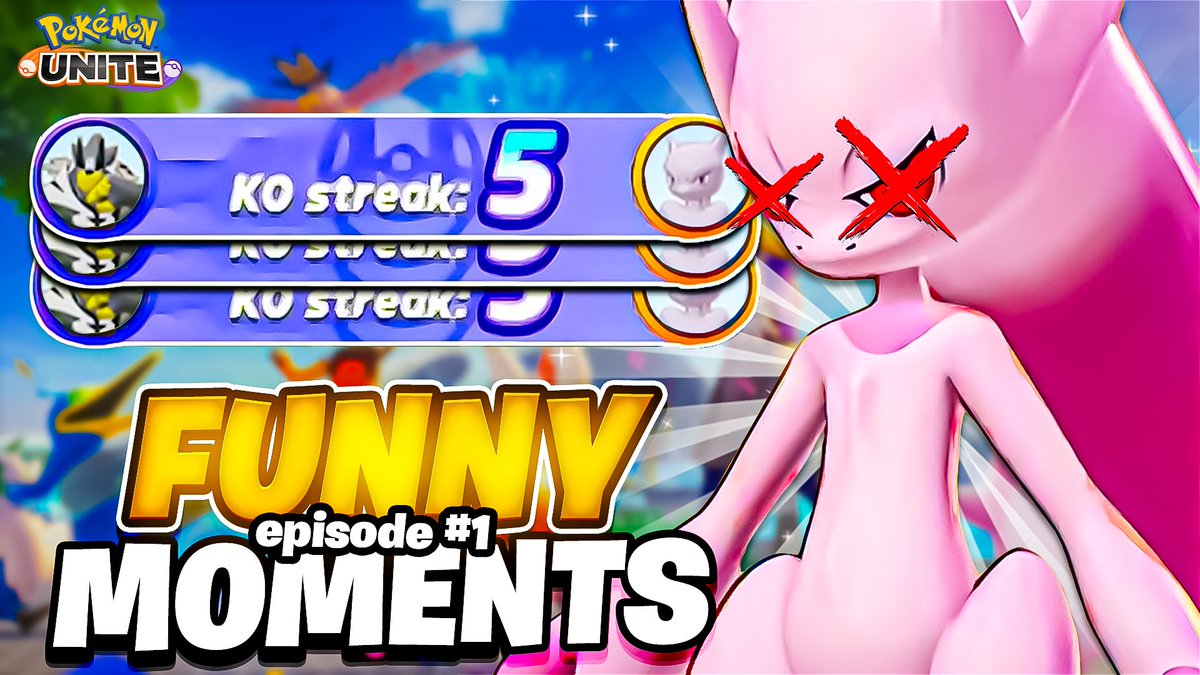 My Current Favorite/Best Pokemon Unite Thumbnail #pokemonunite