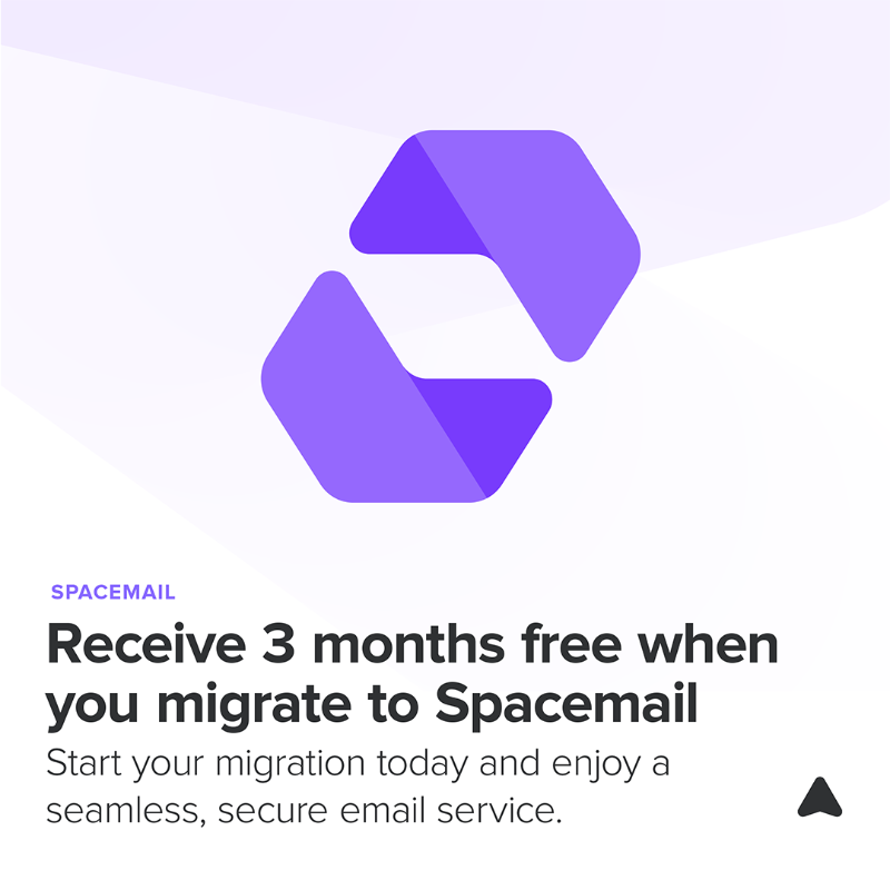 spaceship's tweet photo. 📧 Don’t miss out on 3 free months with #Spacemail! Ready to make your email more secure? Swipe through to see how easy it is to migrate.

#SpaceshipTech #EmailUpgrade