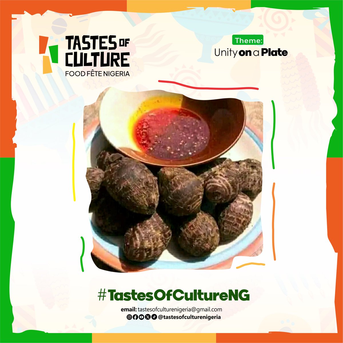 dharmmy_'s tweet photo. What’s this called in your dialect?? Tell us in the comments… 

Tastes of culture is coming 💃🥰🥳🥳🥳🥳🥳

#FoodFestivalAbuja
#LongestDiningTableinNigeria https://t.co/8Wsn9amckj