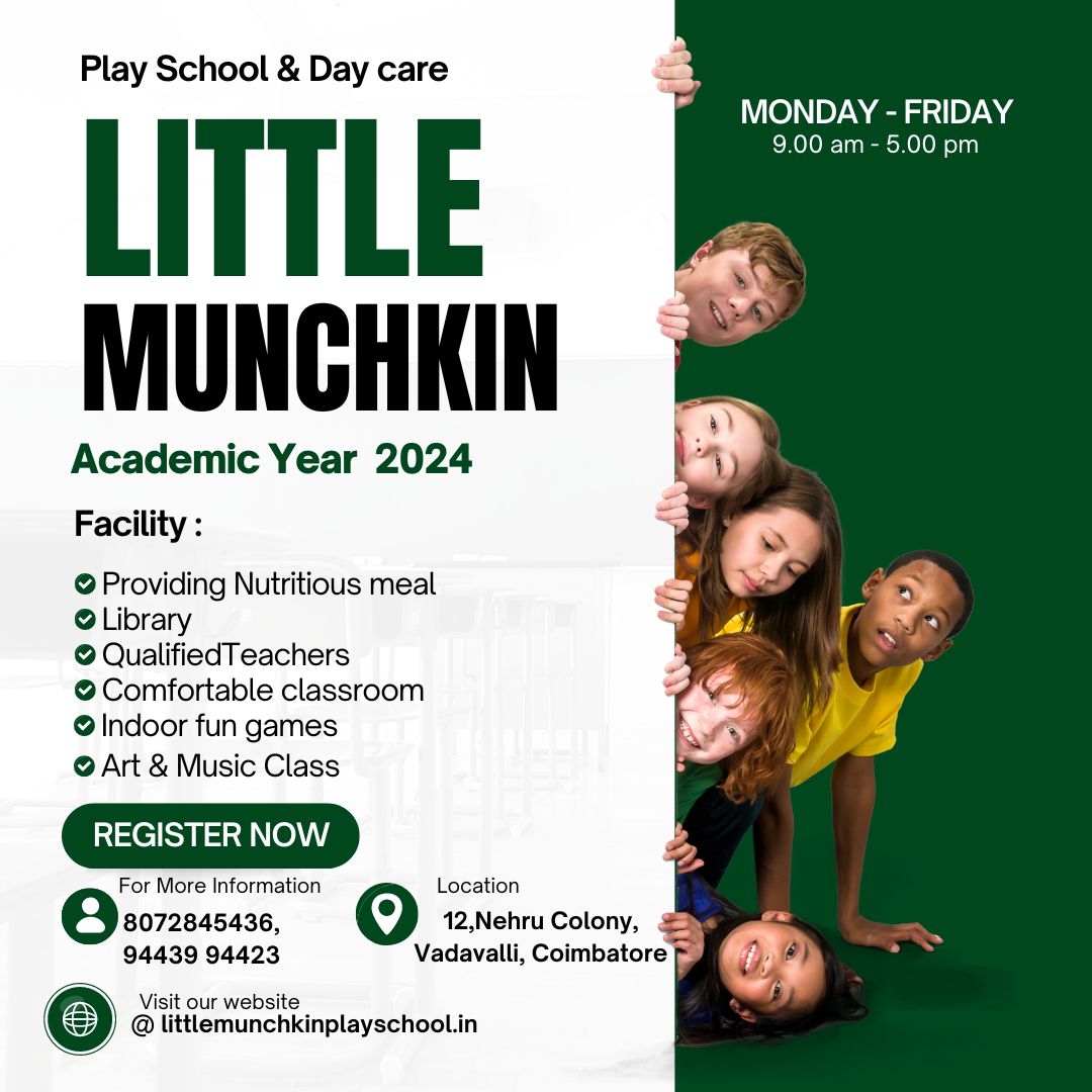 littlemunchkinp's tweet image. Where Words Blossom and Minds Grow!#LittleMunchkinPlaySchool #LanguageSkills #ChildDevelopmentCenter  #EarlyLearning #PreschoolSuccess #VerbalConfidence #FunLearning #EnrollNow #newmom #parents #children #DaycareLearning #buildingcommunication #childcare