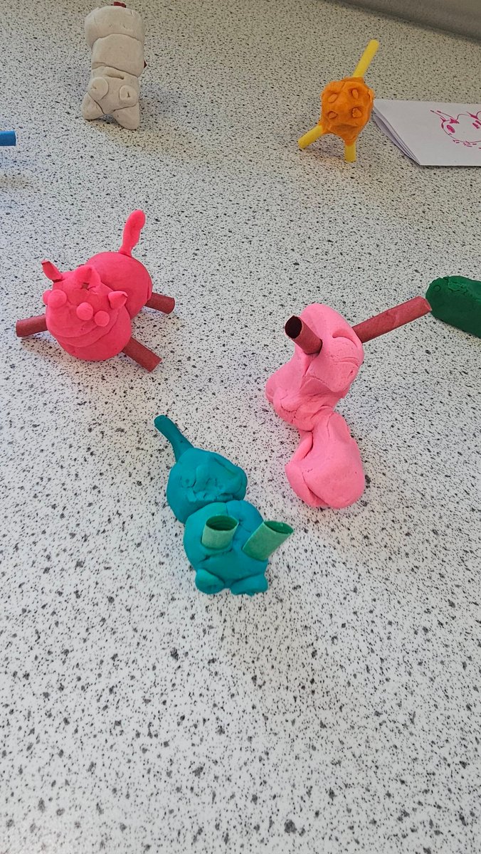 BiologyNinians's tweet photo. S4 biologists learning all about variation and inheritance through rebop models. Some fantastic creativity on show! 🧬🧬👨‍👩‍👧‍👧

@stninianshs 
@DavidKillin https://t.co/XBO5o1Hvsp