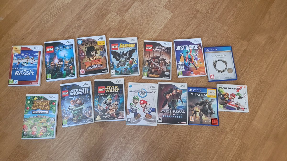 Todays charity shop finds. £1 each.