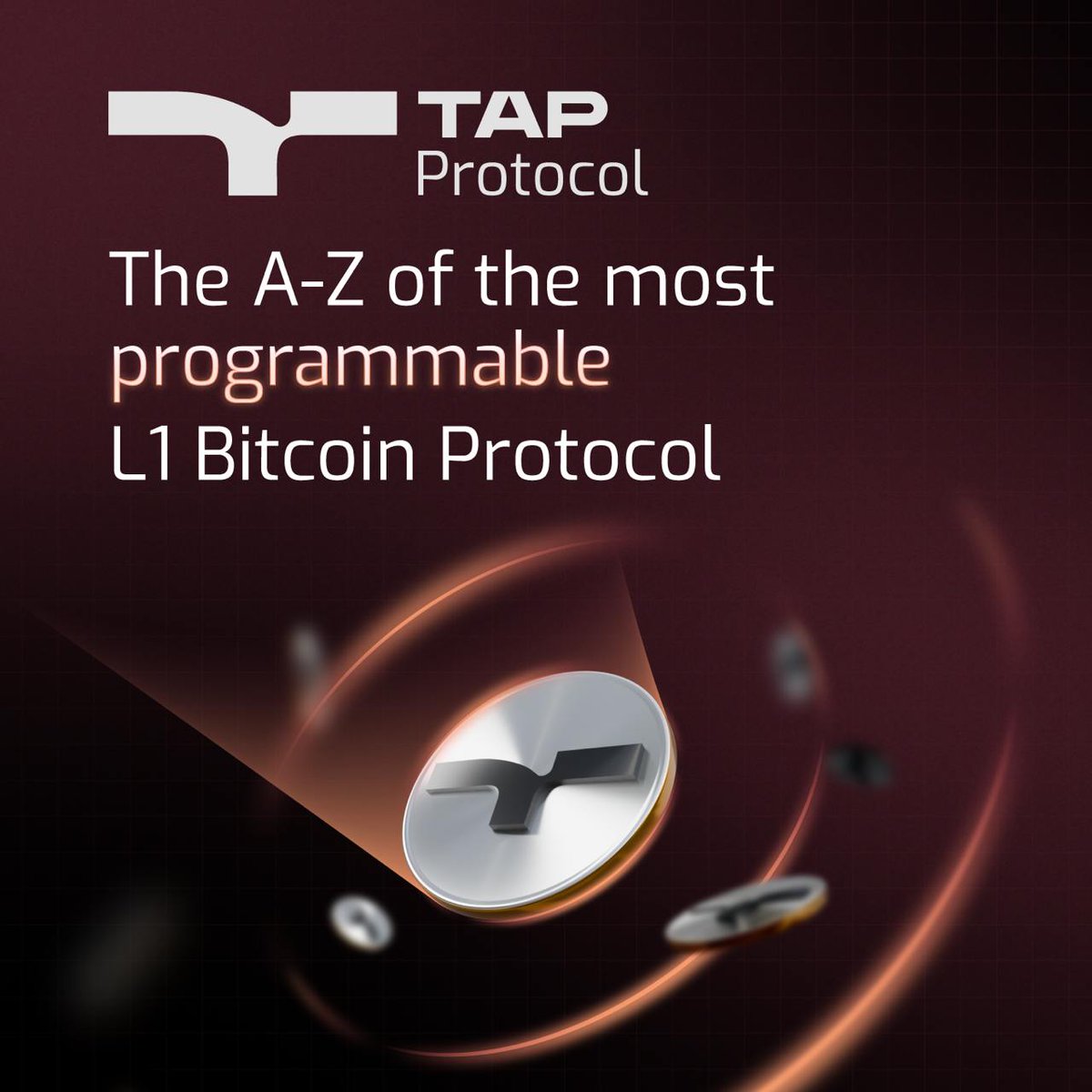𝐓𝐀𝐏 𝐏𝐫𝐨𝐭𝐨𝐜𝐨𝐥:
Most Programmable on L1 Bitcoin. 🔥

There are other protocols building on Bitcoin, but none of them are as sophisticated and programmable as Tap! 🤌

This MEGA-THREAD will show you why! 🙌

The others REALLY don’t want you to read this!! 👀

🧵
