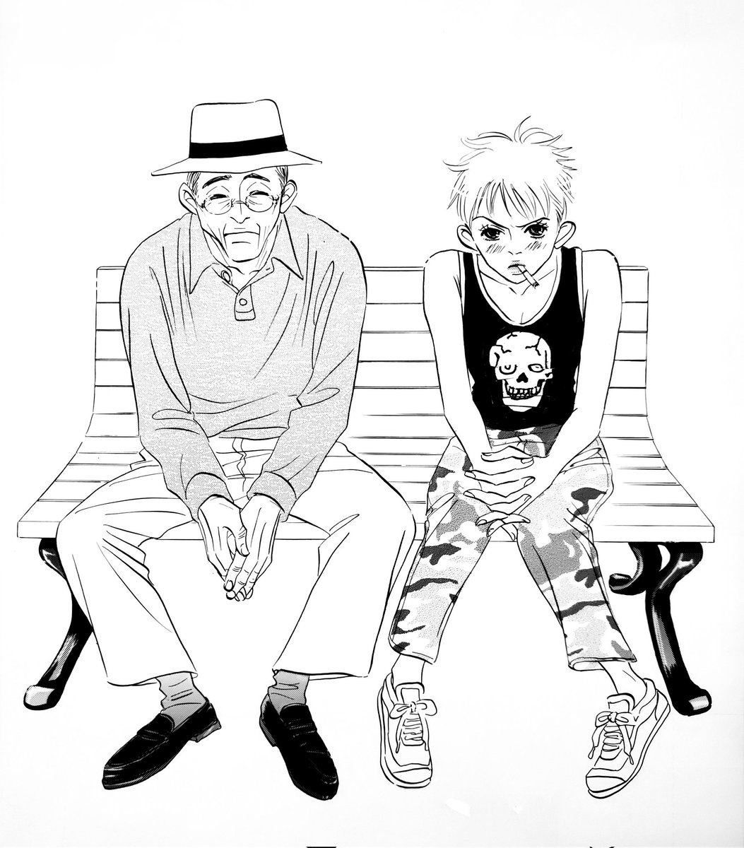 2001年(23年前!!)に小説JUNEさんで描かせていただいた小説の挿絵原稿を返却していただきました。剛しいら先生の座布団シリーズ「子別れ」と佐々木禎子先生の「歩く花」どちらもとても好きなお話で、強く印象に残っています。小説JUNEは読者としてもとても好きな本でした。復活しないかな～ 