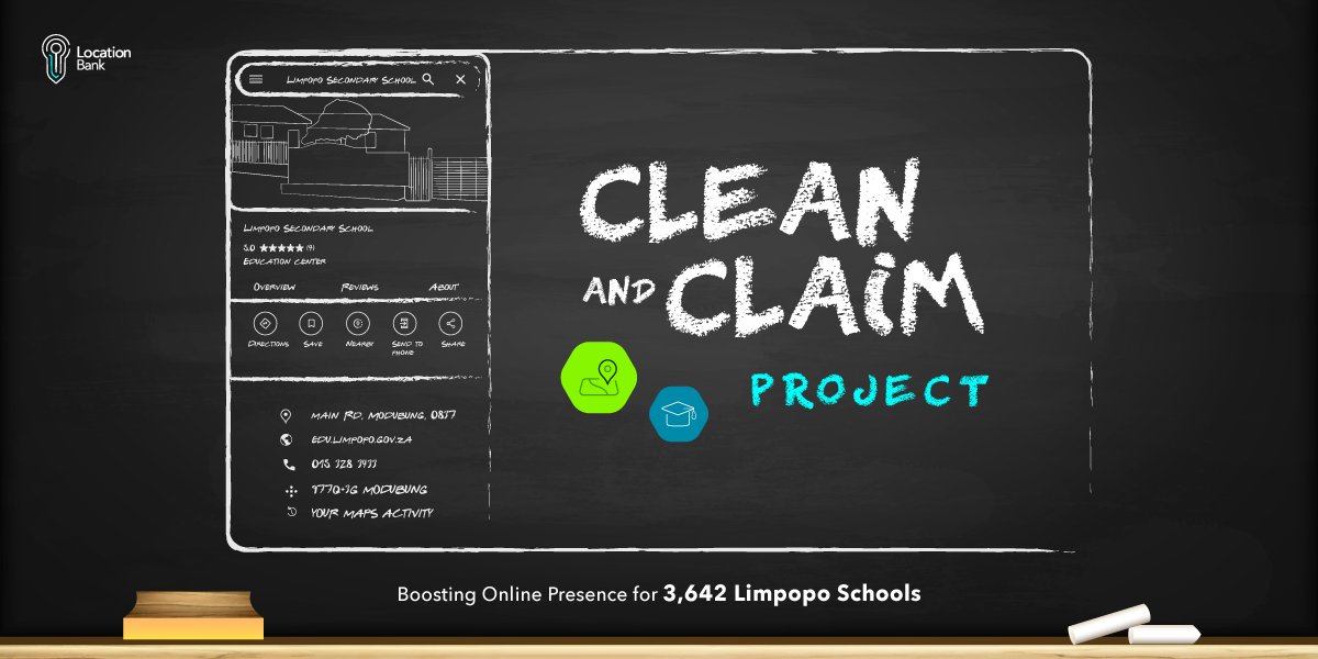 Location_Bank's tweet photo. Exciting news, educators and community members!🌟📢 We’re excited to share that we have successfully Cleaned and Claimed over 3,642 schools in Limpopo to enhance their online presence on Google Business Profile. Picture us navigating through the jungle to verify each school – and that’s exactly what we accomplished! 🎉✨ 

Together, we can improve accessibility and strengthen connections between our schools and the community. Let’s highlight the amazing work taking place in our classrooms and celebrate our school pride! 🏫💖 Help us spread the word! #CleanAndClaim #SchoolPride #CommunityEngagement 

To learn more about this initiative click the link : https://t.co/f2FqrYew2v