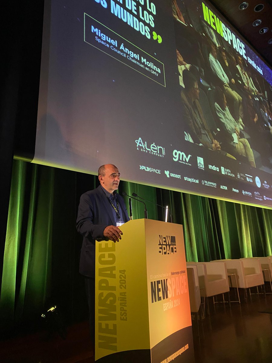 🚀 En 'Integrando lo mejor de los dos mundos', Miguel Ángel Molina (<a href="/infoGMV_es/">GMV</a>) destacó la necesidad de evolucionar hacia el 'Next Space', adaptándose a los nuevos retos del sector espacial y subrayó que "es el mercado el que realmente marca las pautas".
