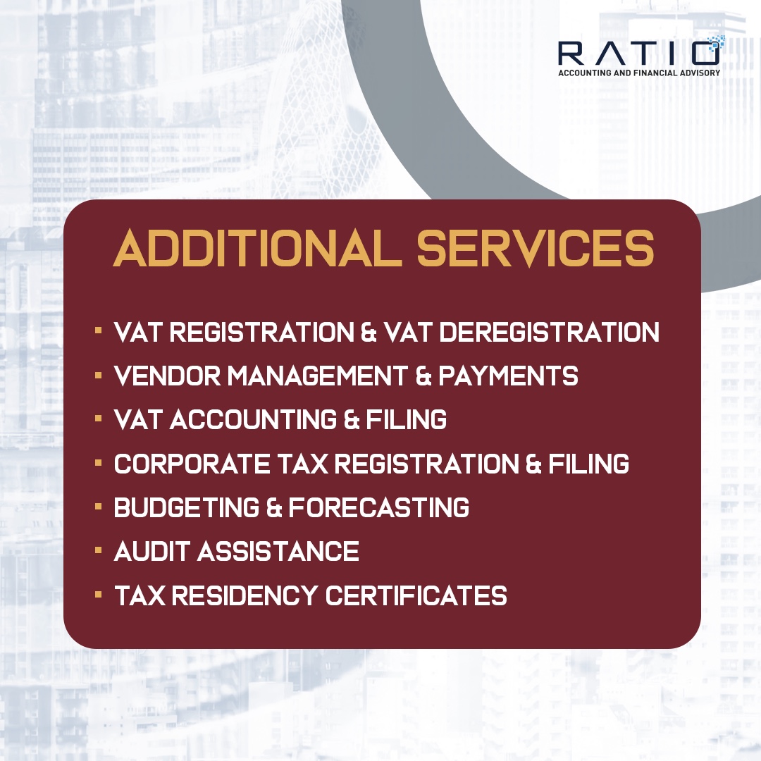 Ratioae's tweet photo. At Ratio, we go beyond just accounting!
From bookkeeping to financial advisory, we offer a full range of services to support your business growth. Plus, explore our additional services that help you stay ahead in every financial aspect.
#Services #Growth #FinancialAdvisory #Ratio https://t.co/CJycVtowID