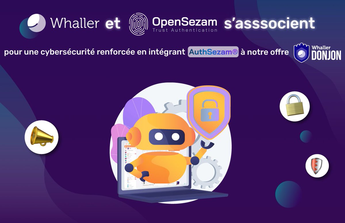 OVHcloudStartup's tweet photo. 🚀 We're thrilled to see Whaller, an #OVHcloud Startup Program Alumni, team up with our alumni startup Open Sezam! Together, they're enhancing security of Whallers DONJON solution with strong, multi-factor biometric authentication. 🔐
#Cybersecurity
👉 https://t.co/CpKQYZSSQt https://t.co/JPlROjuWVF
