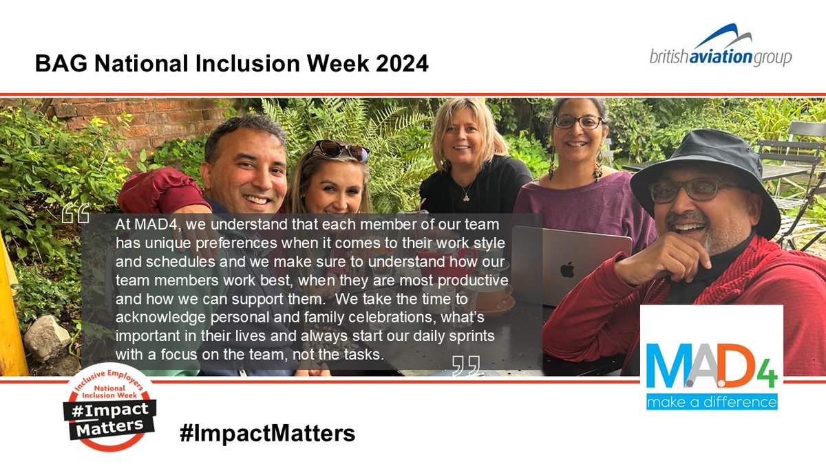 National Inclusion Week 2024 #ImpactMatters – a call-to-action to everyone in your organisation from leaders to inclusion professionals through to teams &amp; individuals. Today we highlight a member spotlight from <a href="/mad4_denis/">MAD4</a>!