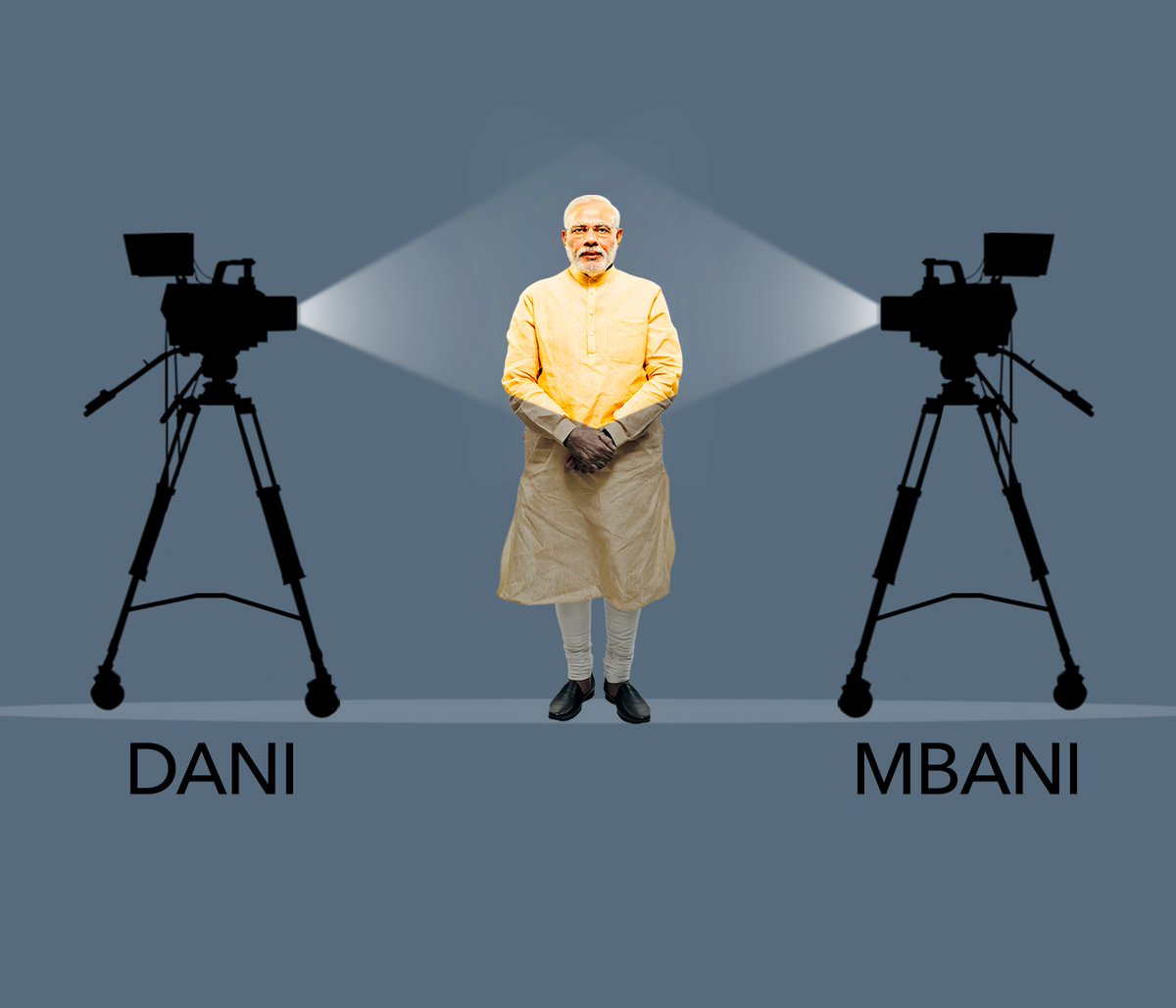 Yuvanaraingarh's tweet photo. अडानी-अंबानी ने मोदी को प्रधानमंत्री बनाया https://t.co/2EvnagRdIX