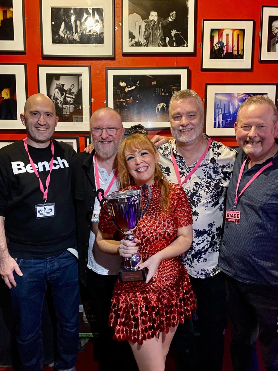 And I got to do it with these awesome souls and alongside a bunch of other great bands. #SustainabilityRocks was quite the night. Can't believe we came out on top.