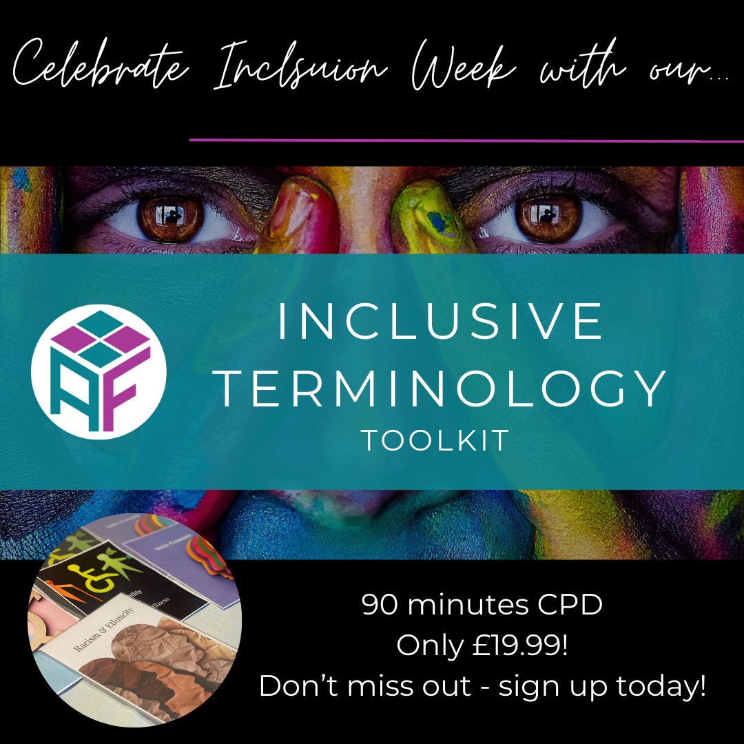 It's National Inclusion Week. What better way to celebrate than by enhancing your inclusive communication skills?
ㅤ
Our course “Introduction to Inclusive Terminology" is still at its special launch price of only £19.99.  Enroll via the link in our bio or by visiting our website.