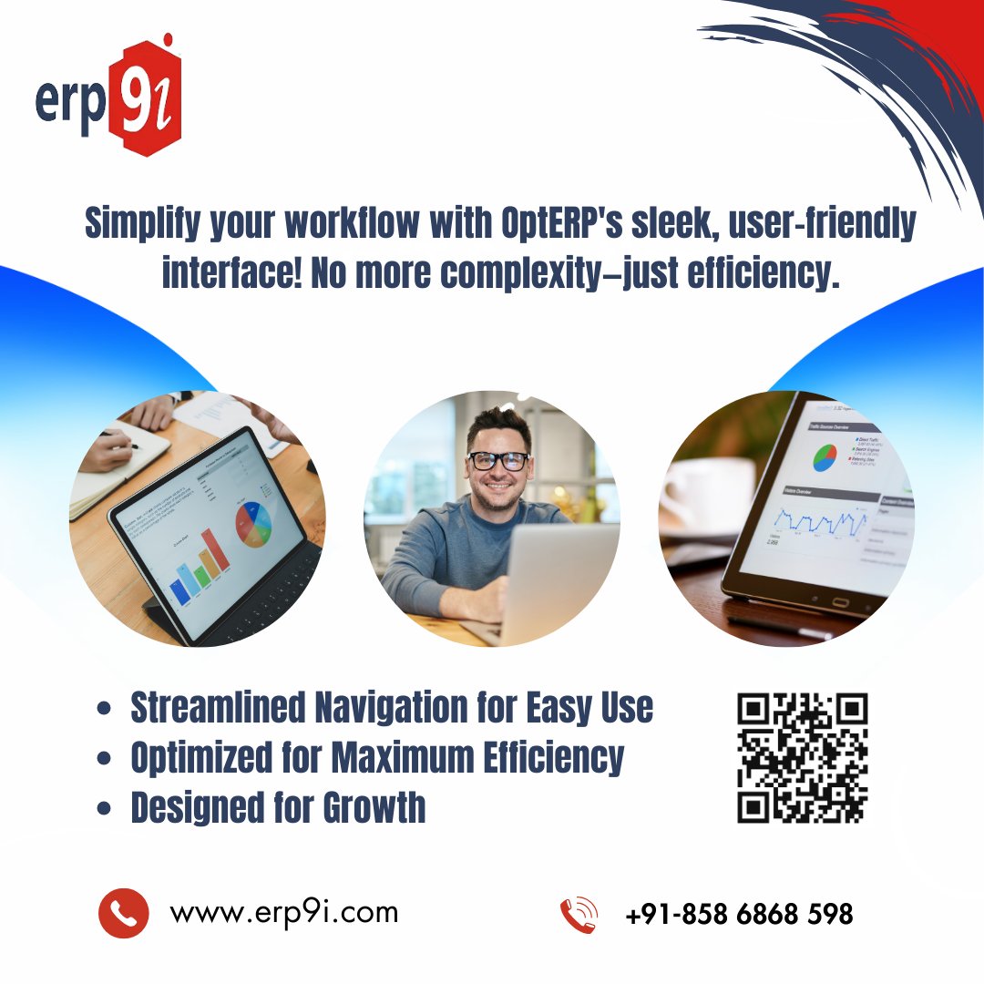 OptCRM's tweet photo. 🚀 Simplify your workflow with OptERP's sleek, user-friendly interface! No more complexity—just efficiency. 💼 Start focusing on what matters: Growing your business! 🌱 Learn more at https://t.co/Y4UZiJSZzH

#OptERP #Efficiency #BusinessGrowth #StreamlinedWorkflow #UserFriendly https://t.co/AQbKOTbhTw