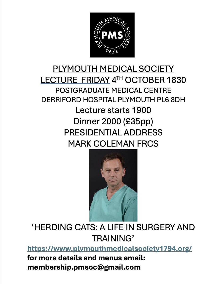 Mark Coleman FRCS MD tweet media