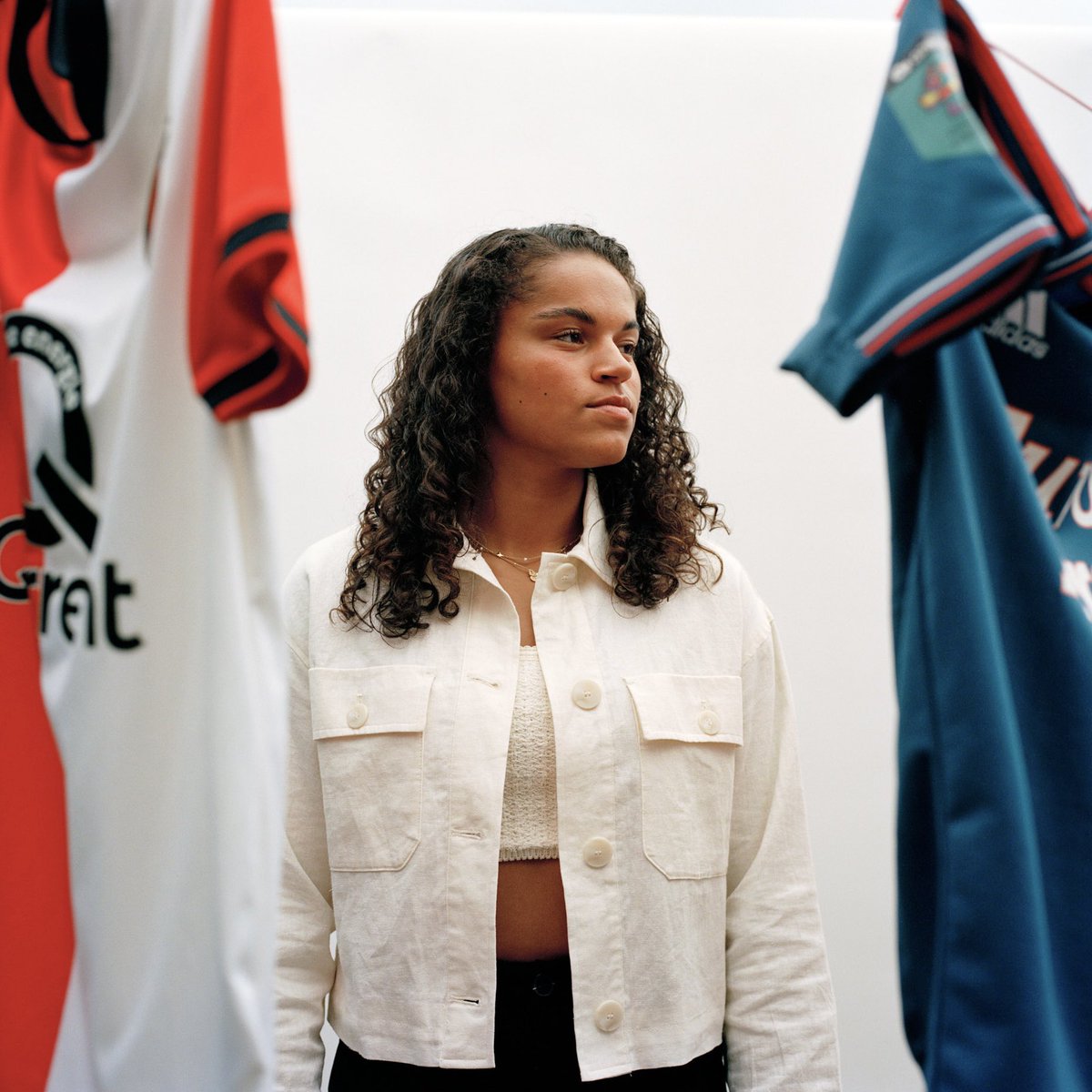 FeyenoordV1's tweet photo. Jada Conijnenberg 🤝 Feyenoord Magazine ✨ https://t.co/YElgMFltiO